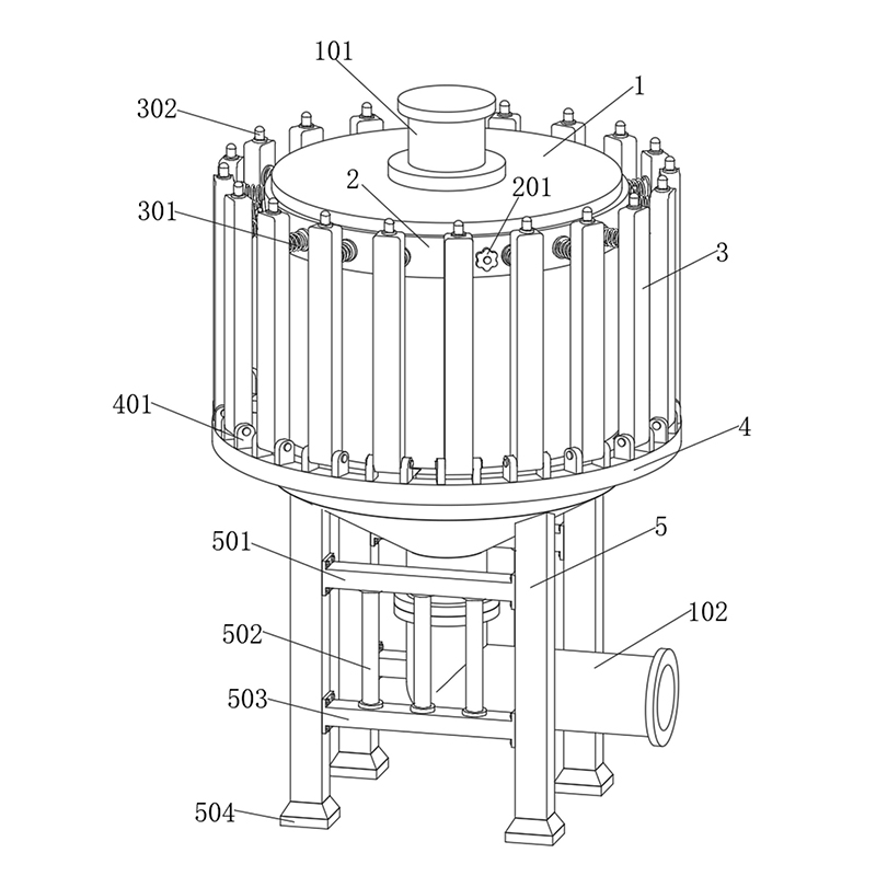 Yinchi e Fumana Patent bakeng sa Sebopeho se Secha sa Tšireletso bakeng sa Pompe ea Silo Conveyor