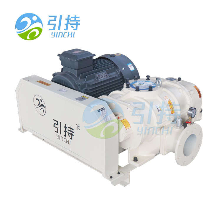 Calcium Carbonate e Fetisang Li-Lobe V-Belt Roots tse Tharo tsa Rotary Blower